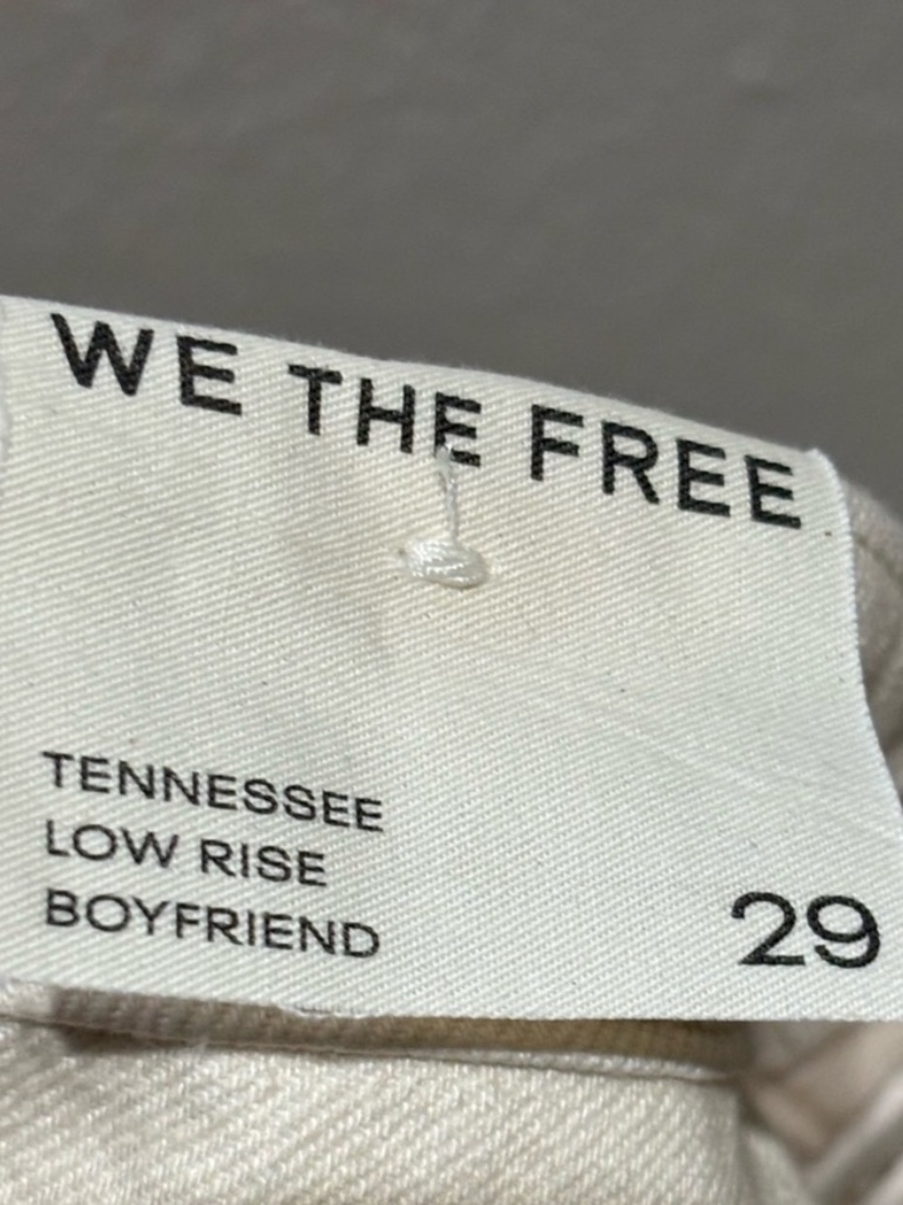 ▪️NWT Free People We The Free Tennessee Low-Rise Illusions Jeans Dragonfly 29 - Picture 15 of 15